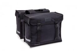 Podwójna torba Newlooxs De Luxe 46 l czarna. Czarne torebki klasyczne damskie NEW LOOXS, bez wzorów, z poliesteru, duże, bez dodatków. Za 347.95 zł.