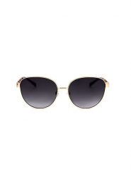 Karen Millen Damskie okulary przeciwsłoneczne w kolorze złoto-czarnym rozmiar: 57. Czarne okulary przeciwsłoneczne damskie Karen Millen. Za 228.92 zł.