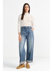 Rich & Royal Bluzka w kolorze białym rozmiar: 40. Białe bluzki damskie Rich & Royal, bez wzorów, z koronki, bez kołnierzyka, bez ramiączek. Za 252.34 zł.