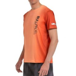 Bullpadel Walls T-shirt. Brązowe t-shirty damskie bullpadel, bez wzorów, bez kołnierzyka. W wyprzedaży za 164.20 zł.
