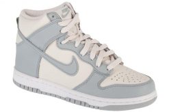 Buty sportowe Sneakersy damskie, Dunk High Bg. Białe buty sportowe na co dzień damskie Nike, bez wzorów, z materiału, trekkingowe. Za 419.99 zł.