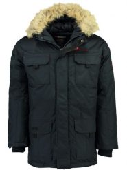 Geographical Norway Parka "Arsenal" w kolorze granatowym rozmiar: L. Niebieskie parki męskie Geographical Norway, l, bez wzorów, z materiału. Za 244.95 zł.