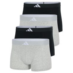 Bokserki Active Flex Cotton Body 4 pak. Bokserki męskie Adidas, bez wzorów, z bawełny. Za 250.00 zł.