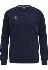 Bluza piłkarska męska Hummel Move Grid bawełniana. Czarne bluzy bez kaptura męskie HUMMEL, m, z bawełny. Za 226.10 zł.