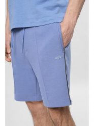 Hugo Boss Fashion Szorty dresowe w kolorze błękitnym rozmiar: XL. Niebieskie szorty męskie Hugo Boss Fashion, z dresówki, bez kołnierzyka. Za 284.82 zł.