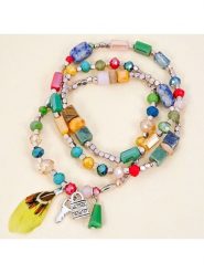 MENTHE À L'O Bransoletka z kryształami rozmiar: onesize. Bransoletki damskie MENTHE À L'O, srebrne. Za 68.95 zł.