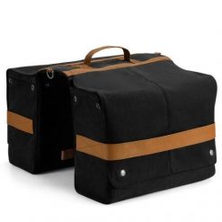 Podwójna torba rowerowa na bagażnik 27 l - ROCKBROS 30140016002. Zielone torebki klasyczne damskie ROCKBROS, bez wzorów, bez dodatków. W wyprzedaży za 259.00 zł.