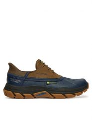 Skechers Półbuty Respected - Tanzier 256002/NVTN Kolorowy. Półbuty męskie Skechers, ze skóry, bez zapięcia. Za 519.99 zł.