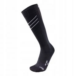 Skarpety narciarskie damskie UYN Ski Race Shape Socks. Czarne skarpetki damskie UYN, bez wzorów. Za 139.99 zł.