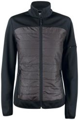 Clique Custer Women Lekka kurtka polarowa 100% poliester z nadrukiem. Czarne kurtki damskie CLIQUE, m, bez wzorów, z polaru, bez kaptura. Za 317.98 zł.