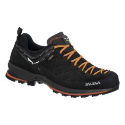 Buty trekkingowe męskie Salewa Buty Męskie MS Mtn Trainer 2 Gtx. Brązowe buty trekkingowe męskie Salewa, z materiału, bez zapięcia, trekkingowe. Za 1,112.00 zł.