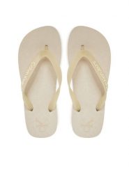 Calvin Klein Jeans Japonki Beach Sandal Flatform Tpu YW0YW01830 Écru. Klapki damskie Calvin Klein Jeans, bez wzorów, z jeansu, bez obcasa. Za 109.99 zł.