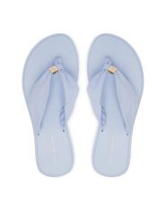 Tommy Hilfiger Japonki Th Scandi Soft Summer Sandal FW0FW09421 Niebieski jasny. Niebieskie klapki damskie Tommy Hilfiger, bez wzorów, z materiału, bez obcasa. Za 189.99 zł.