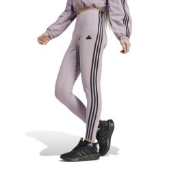 Legginsy fitness damskie ADIDAS. Białe legginsy damskie Adidas, s, bez wzorów, z bawełny. W wyprzedaży za 99.99 zł.