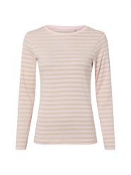 Brookshire koszulka z długim rękawem Kobiety Bawełna różowy|beżowy, XXXL. Brązowe t-shirty damskie brookshire, bez wzorów, z bawełny, bez kołnierzyka. Za 79.95 zł.