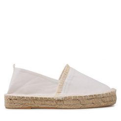 Espadryle Jenny Fairy. Białe espadryle damskie Jenny Fairy, bez wzorów, bez obcasa. Za 129.99 zł.
