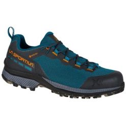 Buty trekkingowe męskie La Sportiva Hike Gtx. Niebieskie buty trekkingowe męskie La Sportiva, z materiału, bez zapięcia. Za 966.00 zł.