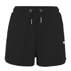 Spodenki damskie FILA Brandenburg High Waist. Czarne szorty damskie Fila, bez wzorów, sportowe, z podwyższonym stanem. Za 65.99 zł.