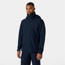 Kurtka uniwersalna męska Helly Hansen Racing. Niebieskie kurtki męskie Helly Hansen, l, bez wzorów, z syntetyku, klasyczne, z kapturem. Za 707.99 zł.