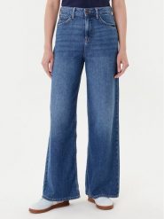 Lee Jeansy Stella 112370893 Niebieski Wide Leg. Niebieskie jeansy damskie Lee. Za 399.99 zł.
