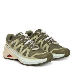 Buty do biegania Salomon. Zielone obuwie do biegania damskie Salomon, salomon speedcross. Za 469.99 zł.