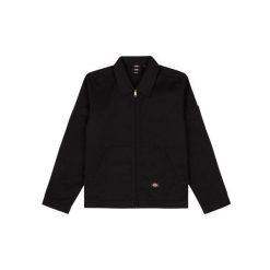 Kurtka bez podszewki Dickies Eisenhower. Czarne kurtki męskie Dickies, xs, bez wzorów, z bawełny, biznesowe, bez kaptura. Za 351.80 zł.