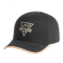 Czapka Picture Wakopa Czarna. Czarne czapki męskie Picture, bez wzorów, sportowe. Za 177.62 zł.
