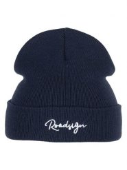 Roadsign Czapka w kolorze granatowym rozmiar: onesize. Niebieskie czapki zimowe damskie Roadsign, prążkowane. Za 26.99 zł.