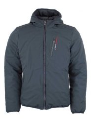 Peak Mountain Dwustronna kurtka "Colisee" w kolorze antracytowym rozmiar: 3XL. Czarne kurtki męskie Peak Mountain, na zimę, xl, bez wzorów, bez kaptura. Za 250.35 zł.
