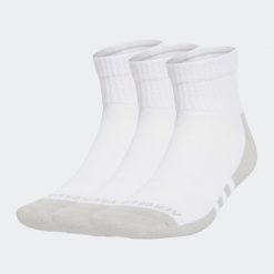 Skarpetki sportowe ADIDAS. Brązowe skarpetki damskie Adidas, bez wzorów, z dzianiny. Za 54.99 zł.