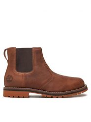 Timberland Sztyblety TB1A2NGYF131 Brązowy. Brązowe sztyblety męskie Timberland, z nubiku, bez zapięcia. Za 649.99 zł.