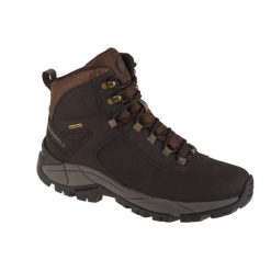 Buty trekkingowe męskie, Merrell Vego Mid Ltr WP. Brązowe buty trekkingowe męskie MERRELL, bez zapięcia, trekkingowe. Za 539.00 zł.
