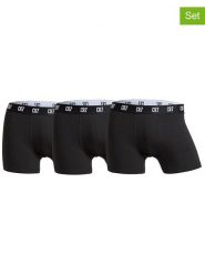 CR7 Bokserki (3 pary) w kolorze czarnym rozmiar: XL. Czarne bokserki męskie CR7, bez wzorów. Za 74.11 zł.