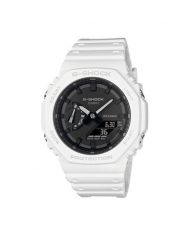 G-Shock Zegarek GA-2100-7AER Biały. Białe, cyfrowe zegarki męskie G-Shock. Za 399.99 zł.