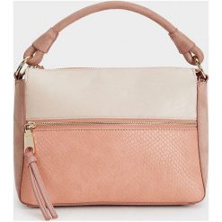 Parfois - Torebka. Pomarańczowe torebki klasyczne damskie Parfois, bez wzorów, z materiału, średnie, bez dodatków. Za 149.90 zł.