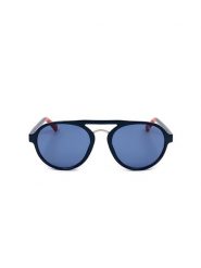 Pepe Jeans Damskie okulary przeciwsłoneczne w kolorze niebiesko-czerwono-granatowym rozmiar: 51. Niebieskie okulary przeciwsłoneczne damskie Pepe Jeans. Za 149.31 zł.