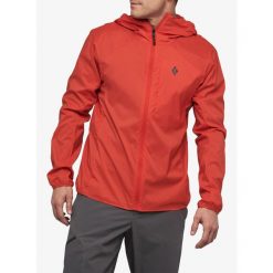 Kurtka softshell męska Black Diamond Alpine Start Hoody. Czerwone kurtki męskie Black Diamond, m, bez wzorów, z softshellu, bez kaptura. Za 639.99 zł.