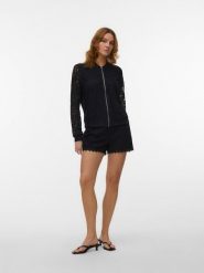 Vero Moda Kurtka w kolorze czarnym rozmiar: XL. Czarne kurtki damskie Vero Moda, xl, bez wzorów, z bawełny, bez kaptura. Za 104.89 zł.