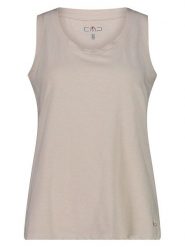 Cmp Top funkcyjny w kolorze beżowym rozmiar: 34. Brązowe topy damskie CMP, bez wzorów, z bawełny, bez kołnierzyka. Za 39.86 zł.