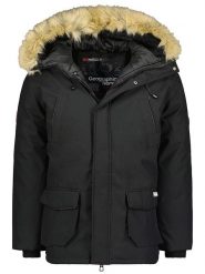 Geographical Norway Parka "Claude" w kolorze czarnym rozmiar: XXL. Czarne parki męskie Geographical Norway, xxl, bez wzorów. Za 252.94 zł.