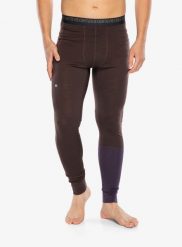 Legginsy termoaktywne Ortovox 185 Rock N Wool Long Pants. Brązowe bielizna termoaktywna męska ORTOVOX, xl, bez wzorów, z materiału. Za 413.99 zł.