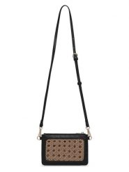 Ilse Jacobsen Torebka w kolorze czarno-beżowym - 20 x 14 cm rozmiar: onesize. Brązowe torebki klasyczne damskie Ilse Jacobsen, bez wzorów, z materiału, bez dodatków. Za 82.99 zł.