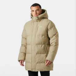 Długa kurtka z kapturem Helly Hansen Alby. Brązowe kurtki męskie Helly Hansen, bez wzorów, eleganckie, z kapturem. W wyprzedaży za 1,158.90 zł.