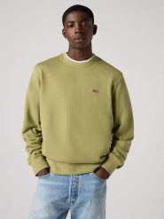 Levi's Bluza w kolorze zielonym rozmiar: S. Zielone bluzy bez kaptura męskie Levi's, s, z bawełny. Za 105.38 zł.
