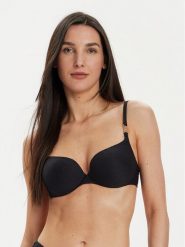 Selmark Góra od bikini BK017 Czarny. Czarne bikini damskie SELMARK, bez wzorów. Za 179.99 zł.