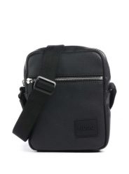 Torba na ramię HUGO Ethon 2.0L NS. Czarne torby męskie na ramię Hugo Boss, bez wzorów, z materiału, na ramię. Za 309.00 zł.