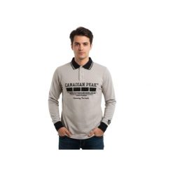 Koszulka turystyczna męska Canadian Peak Kinstar. Szare t-shirty sportowe męskie Canadian Peak, na jesień, l, z bawełny, bez ramiączek, trekkingowe. Za 162.00 zł.