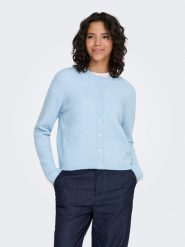 ONLY Kardigan "Simoni" w kolorze błękitnym rozmiar: S. Niebieskie kardigany damskie Only, s, bez wzorów. Za 83.81 zł.