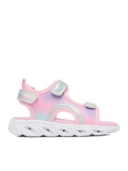 DeeZee Sandały CEO-K2382 Różowy jasny. Czerwone sandały dziewczęce DeeZee, z materiału, bez zapięcia. Za 99.99 zł.