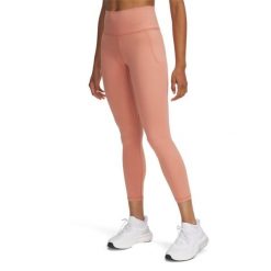 Legginsy treningowe damskie UA Meridian Ankle Leg 1382525-696 S. Czerwone legginsy damskie Under Armour, s, bez wzorów. Za 182.99 zł.
